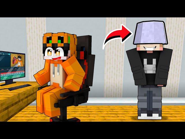 AKU MENGHABISKAN WAKTU 24 JAM DI RUMAH KEZRI TANPA KETAHUAN DI MINECRAFT!!