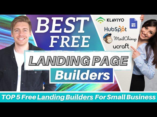 Top 5 FREE Landing Page Builders for Small Business [2022]