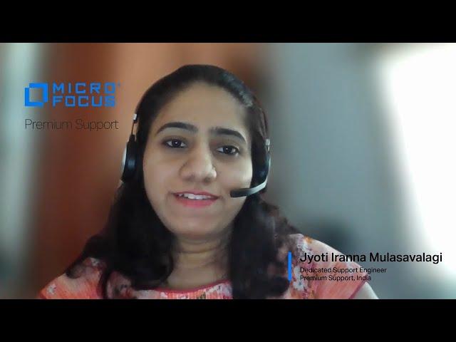 Micro Focus Dedicated Support Engineer
