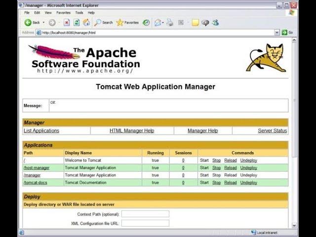 How to deploy your java web application on tomcat