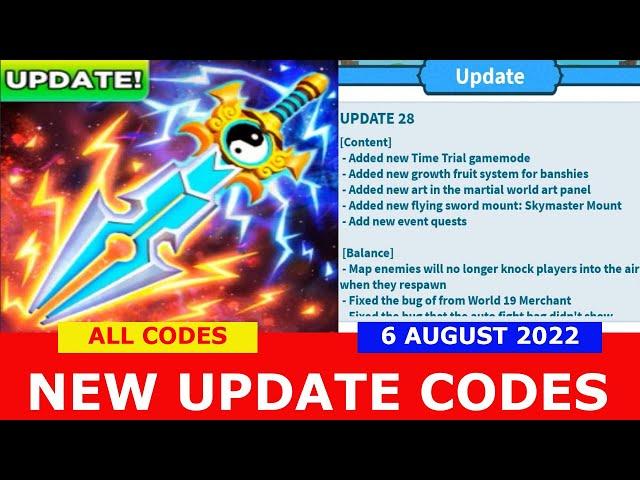 *ALL CODES WORK* UPDATE 28 [TimeTrial+3x️] Weapon Fighting Simulator ROBLOX | 6 AUGUST 2022