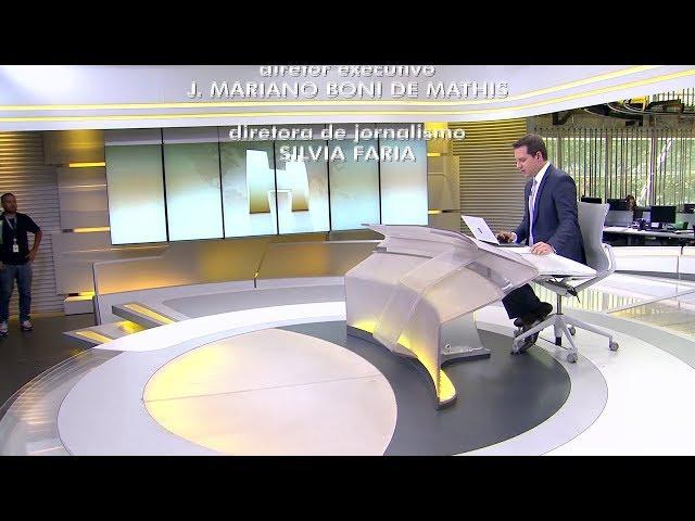 Encerramento do "Jornal Hoje" com Dony de Nuccio (05/07/2018)