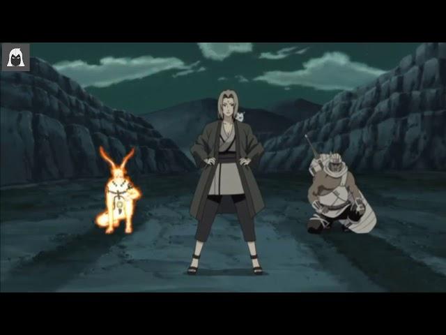 NARUTO  VS THE 4TH RAIKAGE ENGLISH DUB FULL FIGHT FULL SCREEN HD