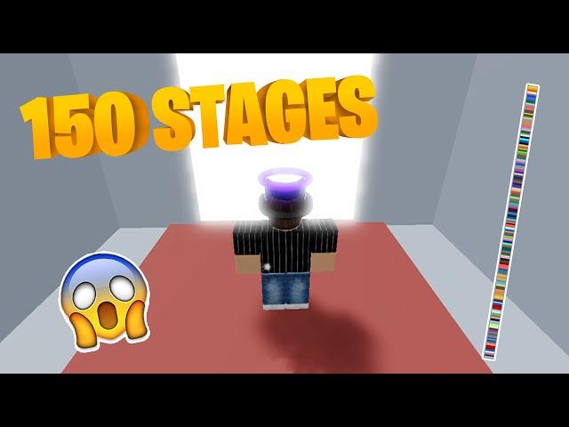 COMPLETING 150 STAGES IN TOWER OF HELL! | Roblox ToH