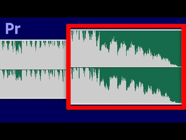 Premiere Pro 2020 Audio Fade Out Tutorial