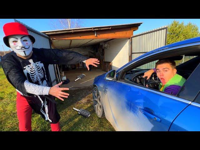 Mr. Joker on Opel Drives Super Car VS Thief Mr. Joe on Camaro Stole Car Keys & Wheelbarrow 13+