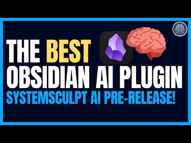 Obsidian SystemSculpt AI Plugin - Pre-Release Live Now!