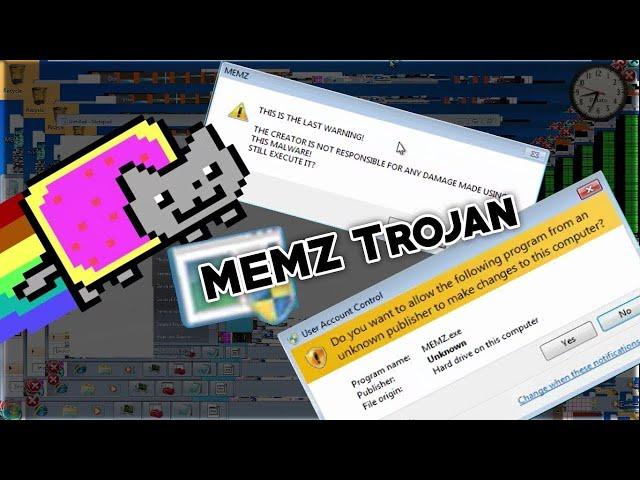 Запуск memz.trojan.Система убита