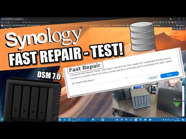 Synology DSM 7 - Fast Repair Test