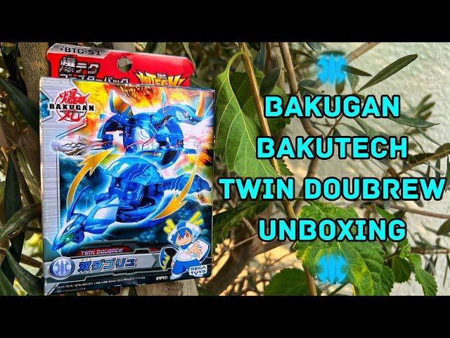 AWESOME BAKUGAN BAKUTECH TWIN DOUBREW UNBOXING!