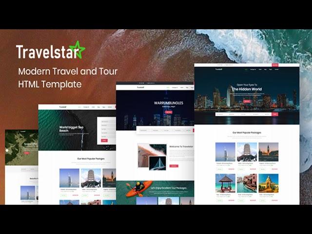 Travelstar - Tour & Travel Agency HTML Template | Themeforest Website Templates and Themes