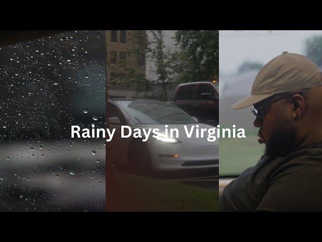 Rainy Days in the City, Slow Living, Virginia Silent Vlog