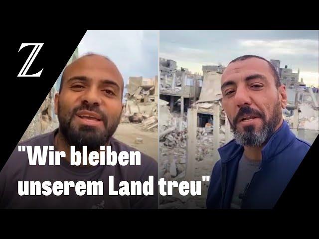 Palästinenser reagieren auf Trumps Pläne für den Gazastreifen