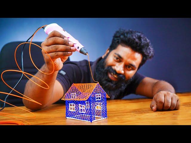 3D Pen Art | ഈ പേന കയ്യിലുണ്ടെങ്കിൽ എന്തും ഉണ്ടാക്കാം | M4 Tech |