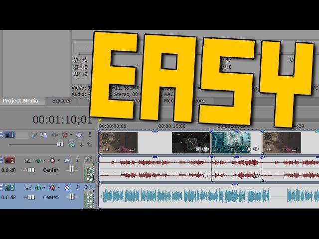 HOW TO Batch Render Multiple Videos at Once in Vegas Pro (ALL VERSIONS) - Vegas Pro Tutorial