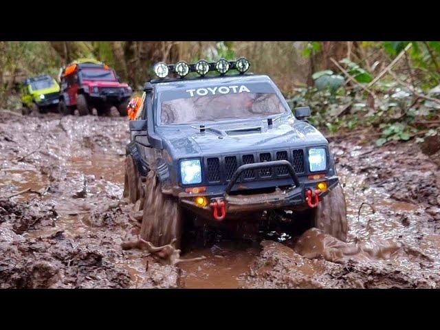 RC Crawler Group Mud Run - Hilux | Defender | Jimny -  w/ Recovery!