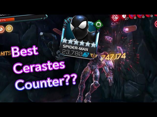 Best Cerastes Counter? Rank 5 Ascended Symbiote Spider-Man Gameplay | MCOC