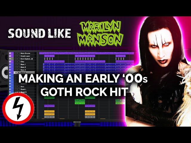 How To Make A Marilyn Manson Type Track | Modern Rock Production Secrets