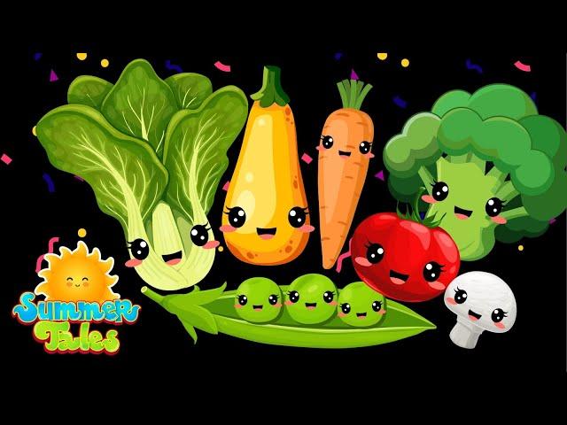 NEW VIDEO! Summer Tales Sensory - Veggie Boogie - Dancing Vegetables Extravaganza!