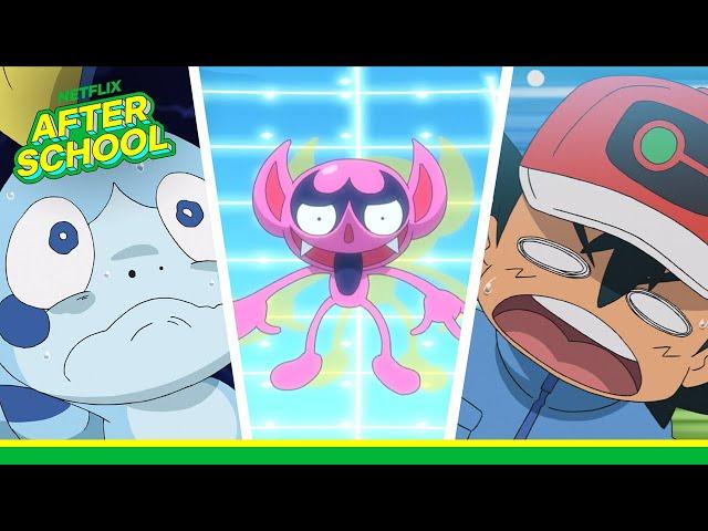 Best Pokémon Pranks Compilation  Pokémon Master Journeys: The Series | Netflix After School