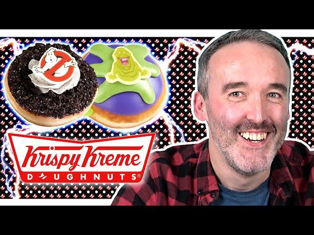 Irish People Try Ghostbusters Krispy Kreme Donuts