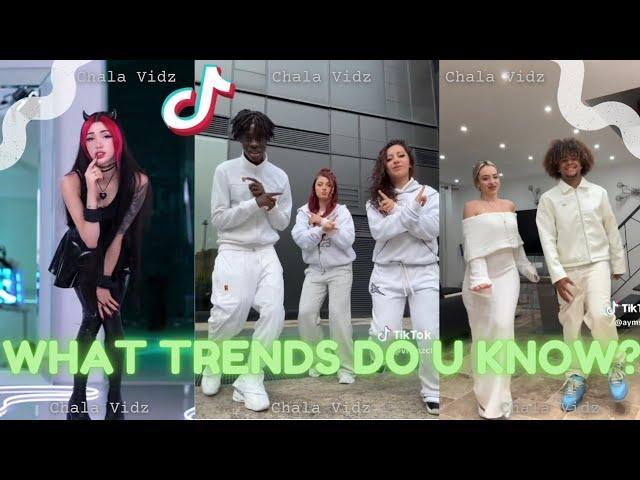 WHAT TRENDS DO YOU KNOW? - TikTok Dance Challenge Compilation of 2024 [NEW] Trending #dance #tiktok