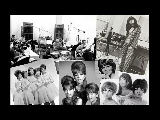 The Ronettes w. The Crystals - (I'm A) Woman In Love [HQ stereo]