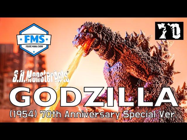 S.H.Monsterarts Godzilla 1954 70th Anniversary Figure Review #Godzilla #bandai