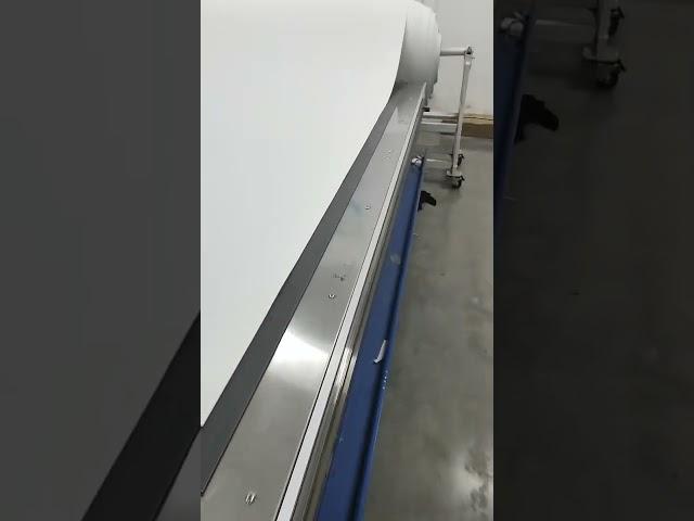 White Felt Mat for Vacuum Table on CNC Knife Cutting Machine #white #felt #mat #vacuum #adsorption