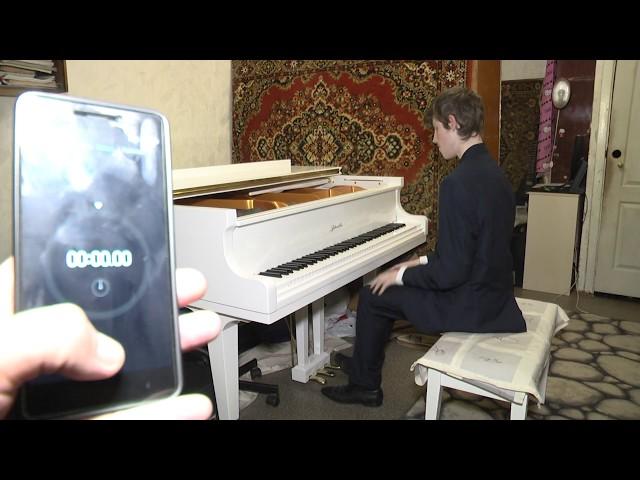 Рекорд скорости Сhopin Etude #12 Op.10 ||| Speed record Сhopin Etude # 12 Op.10