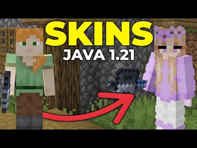 How To Change Your Skin in Minecraft Java Edition 1.21