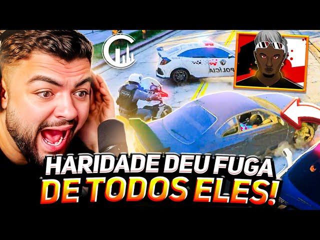 HARIDADE HUMILHOU a POLICIA da CAPITAL no GTA RP (LUQUET4)