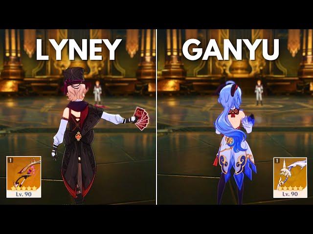 Lyney vs Ganyu !! Who is the Best CA DPS? [ Genshin Impact ]