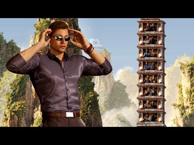 Mortal Kombat 1 - Johnny Cage Klassic Tower (VERY HARD) NO MATCHES LOST