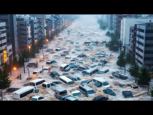 Valencia Spain again! Centro Comercial Bonaire Parking Flooding as storm dana