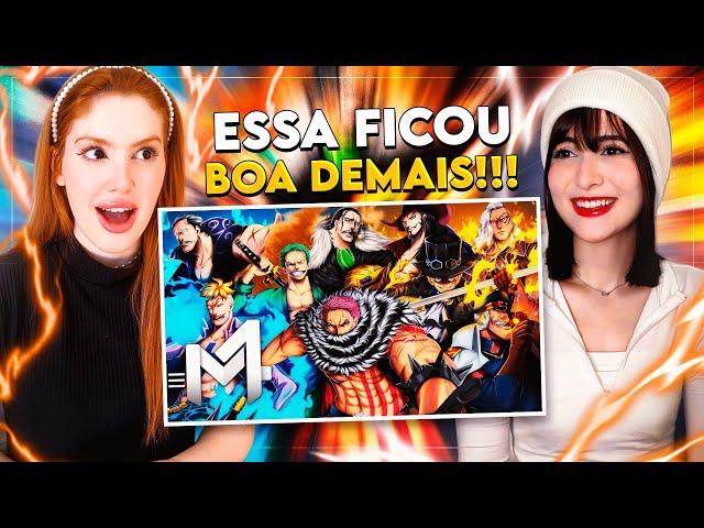 REACT Comandantes (One Piece) - Braço Direito | M4rkim | CR Reacts