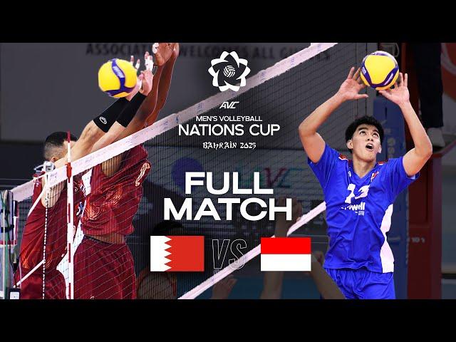 Bahrain vs. Indonesia  - Pool Play | AVC Men's Nations Cup 2025