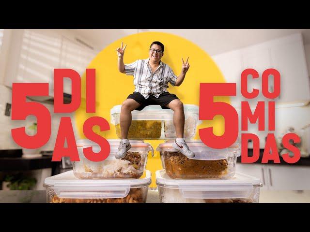 COMO PREPARAR COMIDA PARA TODA LA SEMANA | COMIDA PARA LA OFICINA | ACOMER.PE | ALEXANDER QUESQUÉN