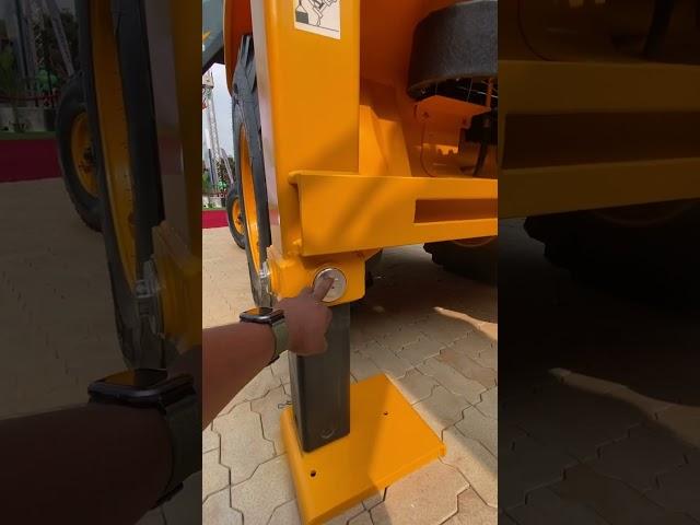 Bull backhoe loader stabiliser check nut