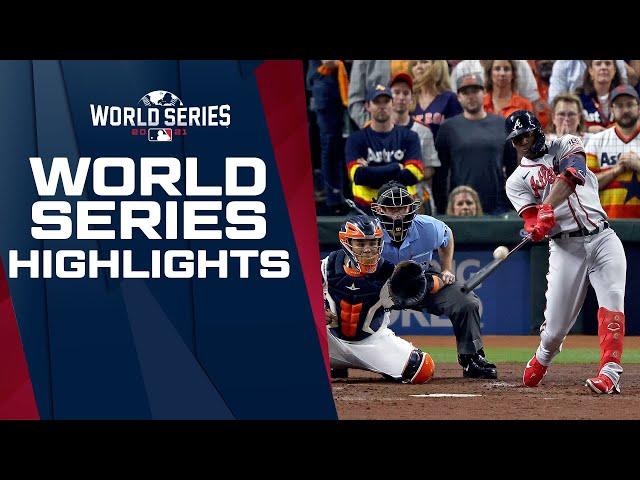 Full World Series Game Highlights! (Braves vs. Astros show down in 2021 Fall Classic)