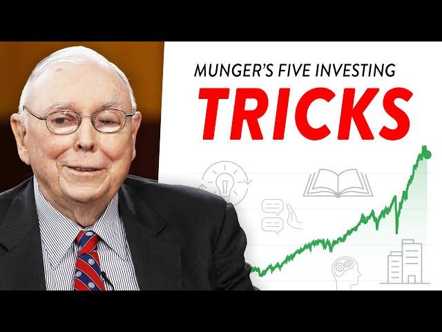 Charlie Munger: The 5 Investing Tricks That Made Him a Billionaire