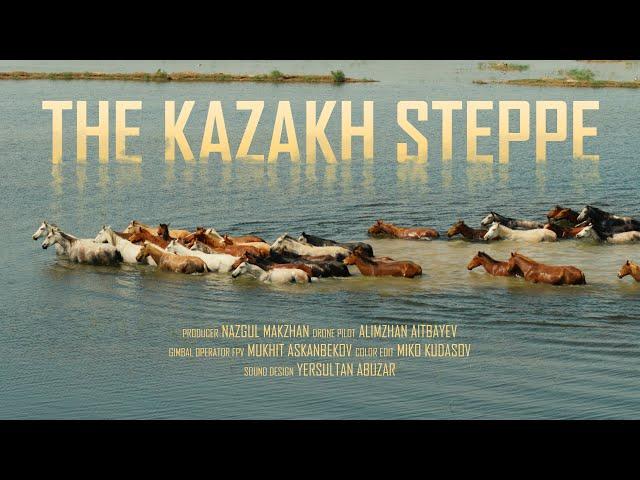 The Kazakh Steppe in 5K / Природа Казахстана 5K видео /Қазақстан табиғаты