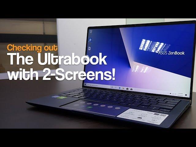 ASUS ZenBook 14 UX434 Quick Impressions | Look at that Mini-Screen