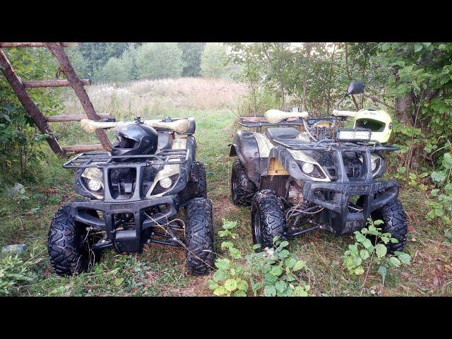 Прохват на квадроциклах MotoLand ATV 250 Adventure!