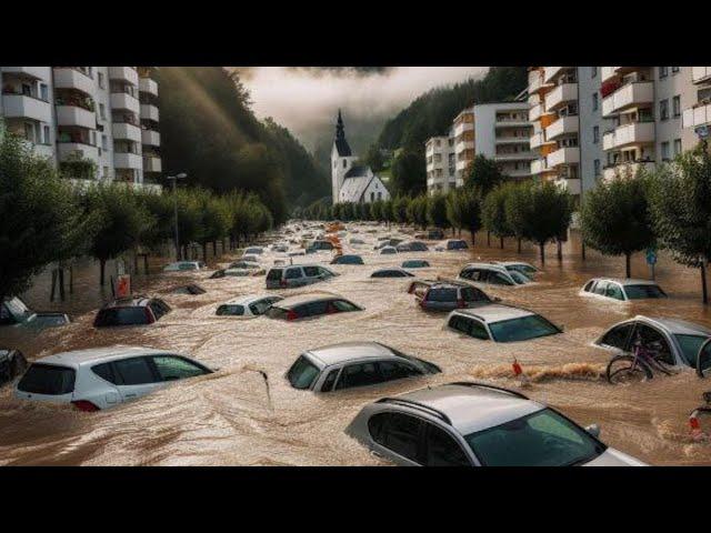 Spain is sinking. Catastrophic flooding in Malaga