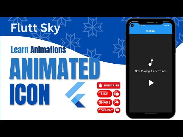 Animated Icon | Mastering Flutter's Animated-Icon Widget | Widget For You