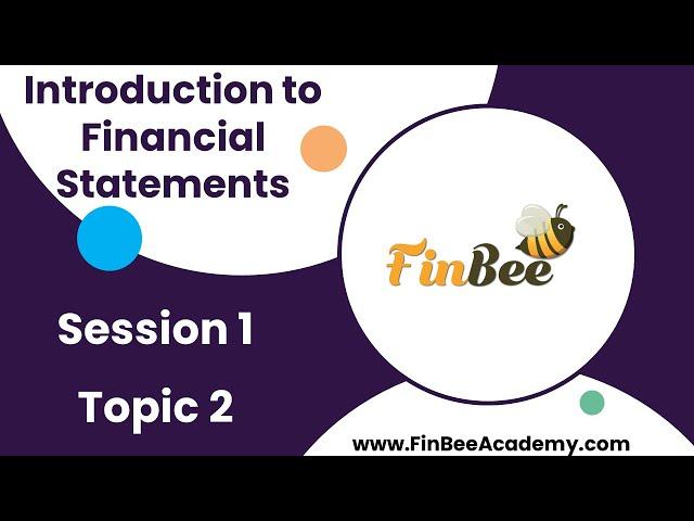 Intro. to Fin. stat. - Session 1 (Topic 2) المعادلة المحاسبية الأساسية