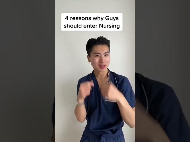 4 REASONS WHY GUYS SHOULD ENTER NURSING #shorts