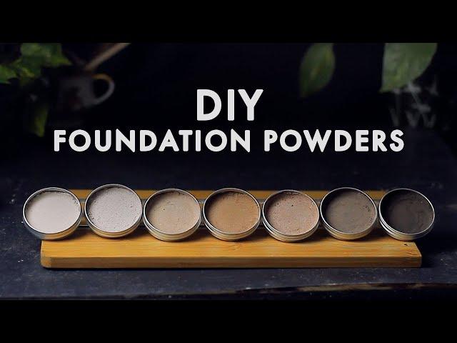 Make Any Shade Of Natural Foundation, Compact Powder at Home. Safe, Clean Makeup For All Skin Tones