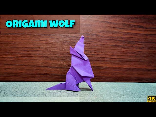 Origami Wolf | Origami tutorial | Paper craft